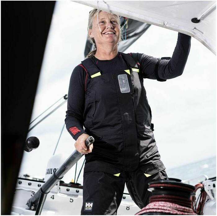 2024 Helly Hansen Dames Skagen Offshore Bib Broek 34256 - Ebbenhout